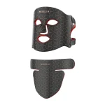 Megelin LED Red Light Therapy Face Mask - Black - Image 3